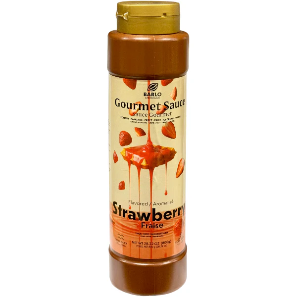 BARLO - PREMIUM STRAWBERRY FLAVOURED GOURMET SAUCE 6x800 GR