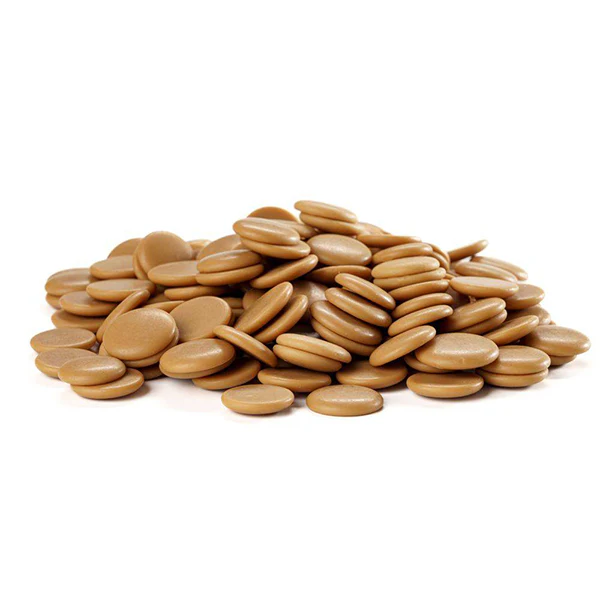 CACOA BARRY - ZEPHYR CARAMEL WHITE CHOCOLATE PISTOLES 2.5KG - Image 2