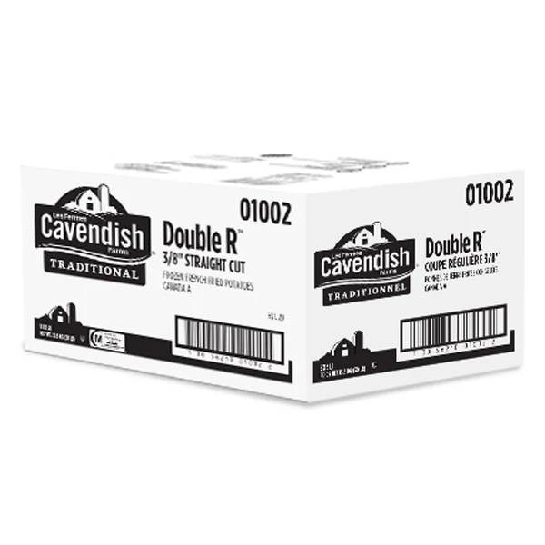 CAVENDISH - CF DOUBLE R 3/8 STRAIGHT CUT 5LB 6cnt 6x5 LB - Image 2