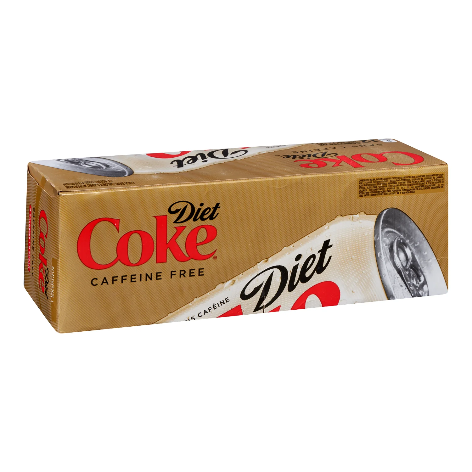 COCA COLA - COKE CAFFEINE FREE DIET CANS 12x355ML - Image 2