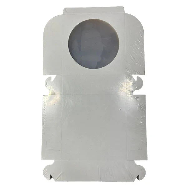 E.B. BOX - ROUND WINDOW CAKE BOXES 8x8x2.5 250EA - Image 2