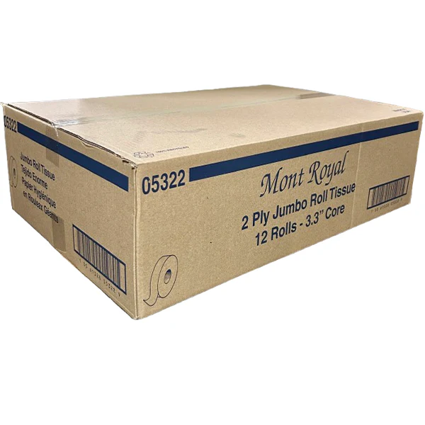 MONT ROYAL - JUMBO BATHROOM TISSUE 2 PLY 12x620 FT - Image 2
