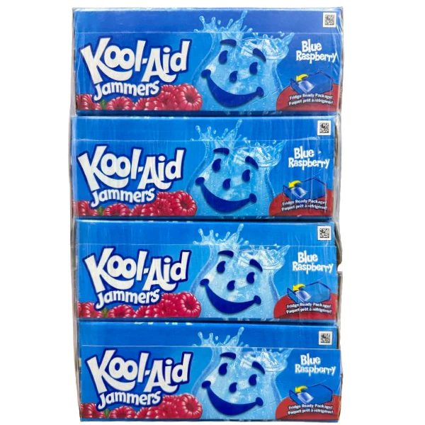 KOOL-AID - JAMMERS BLUE RASPBERRY 4x10x180ML - Image 2