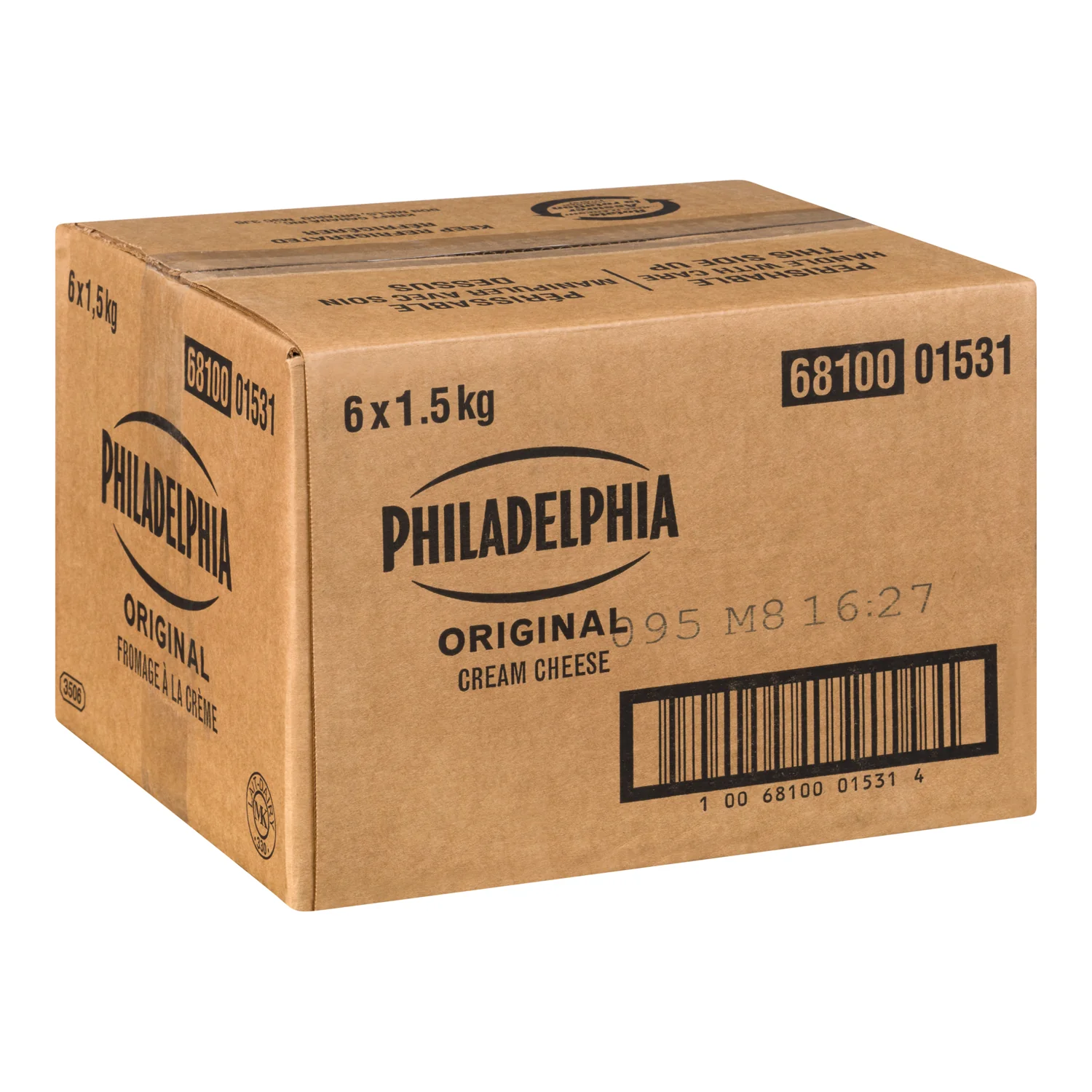 KRAFT - PHILADELPHIA CREAM CHEESE 6x1.5 KG - Image 2