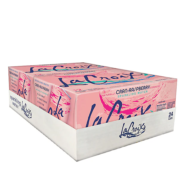 LA CROIX - CRAN-RASBERRY SPK FLAVOURED WATER 8x355 ML - Image 2