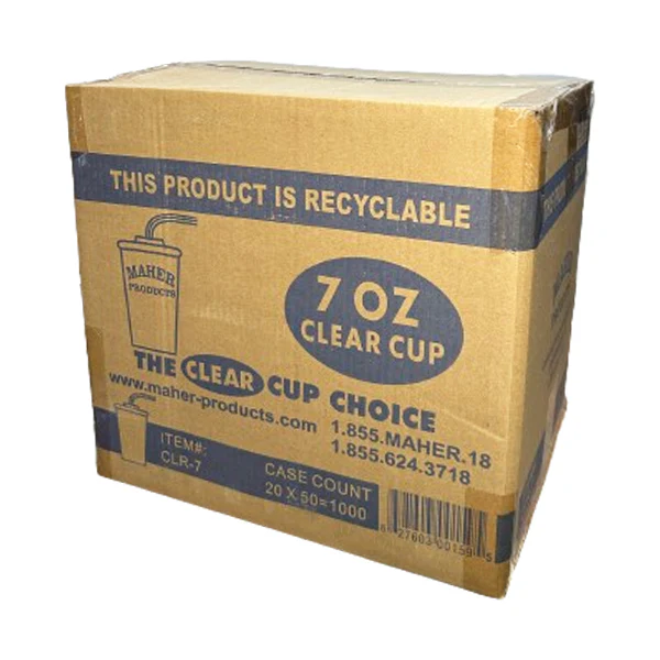MAHER PRODUCTS - CLEAR CUP 7OZ 20x50 PK - Image 2