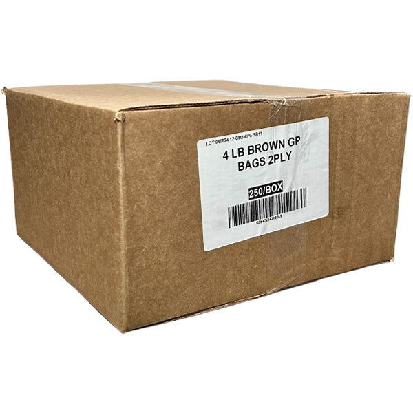 MPC PAPER - 4LB BROWN GREASEPROOF 2PLY BAG 250CT - Image 2