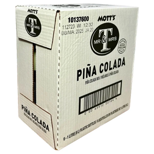 MR & MRS T - PINA COLADA MIX 6x1 LT - Image 2