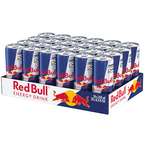 RED BULL - REGULAR ENERGY DRINK 24x250 ML - Image 2