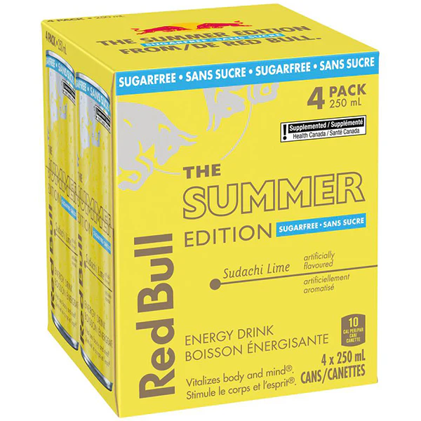 RED BULL - SUDACHI LIME SUGAR FREE 6x4x250 ML - Image 2