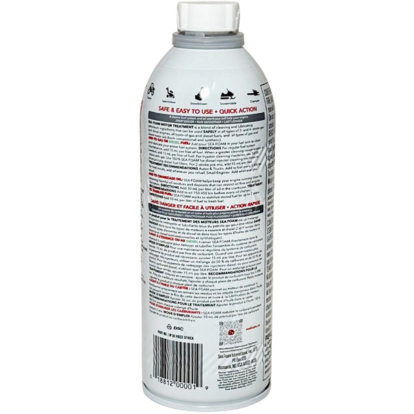 SEAFOAM - MOTOR TREATMENT AUTO/MARINE FOR GAS & DIESEL ENGINES 473ML - Image 2