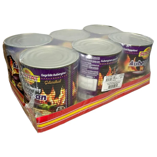 SUNTAT - GRILLED  EGGPLANT PUREE 6x2800 GR - Image 2
