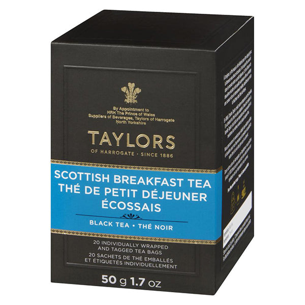 TAYLORS OF HARROGATE - SCOTTISH BREAKFAST TEA 50GR 20 PK - Image 2