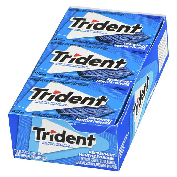 TRIDENT - SLAB PEPPERMINT 12x14 PK - Image 2