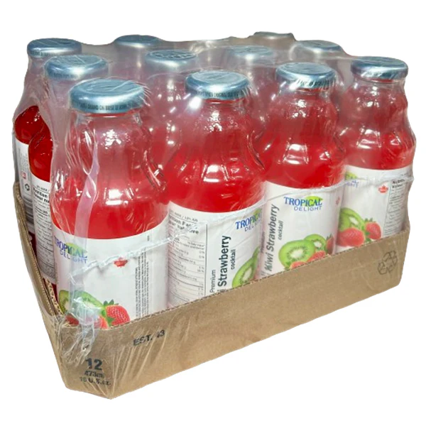 TROPICAL DELIGHT - TD STRAWBERRY KIWI JUICE 12x473ML - Image 2