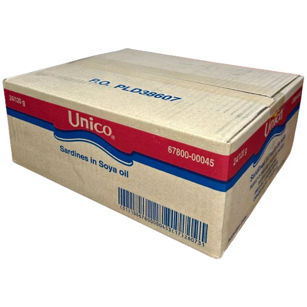 UNICO - PLAIN SARDINES 24x120 GR - Image 2