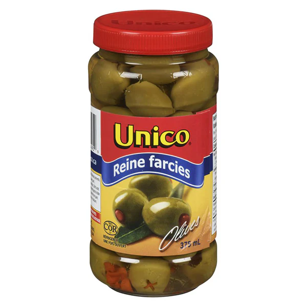 UNICO - STUFFED QUEENS OLIVES 375ML - Image 2